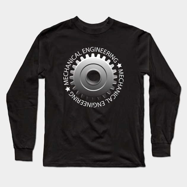 mechanical engineering mechanics engineer Long Sleeve T-Shirt by PrisDesign99